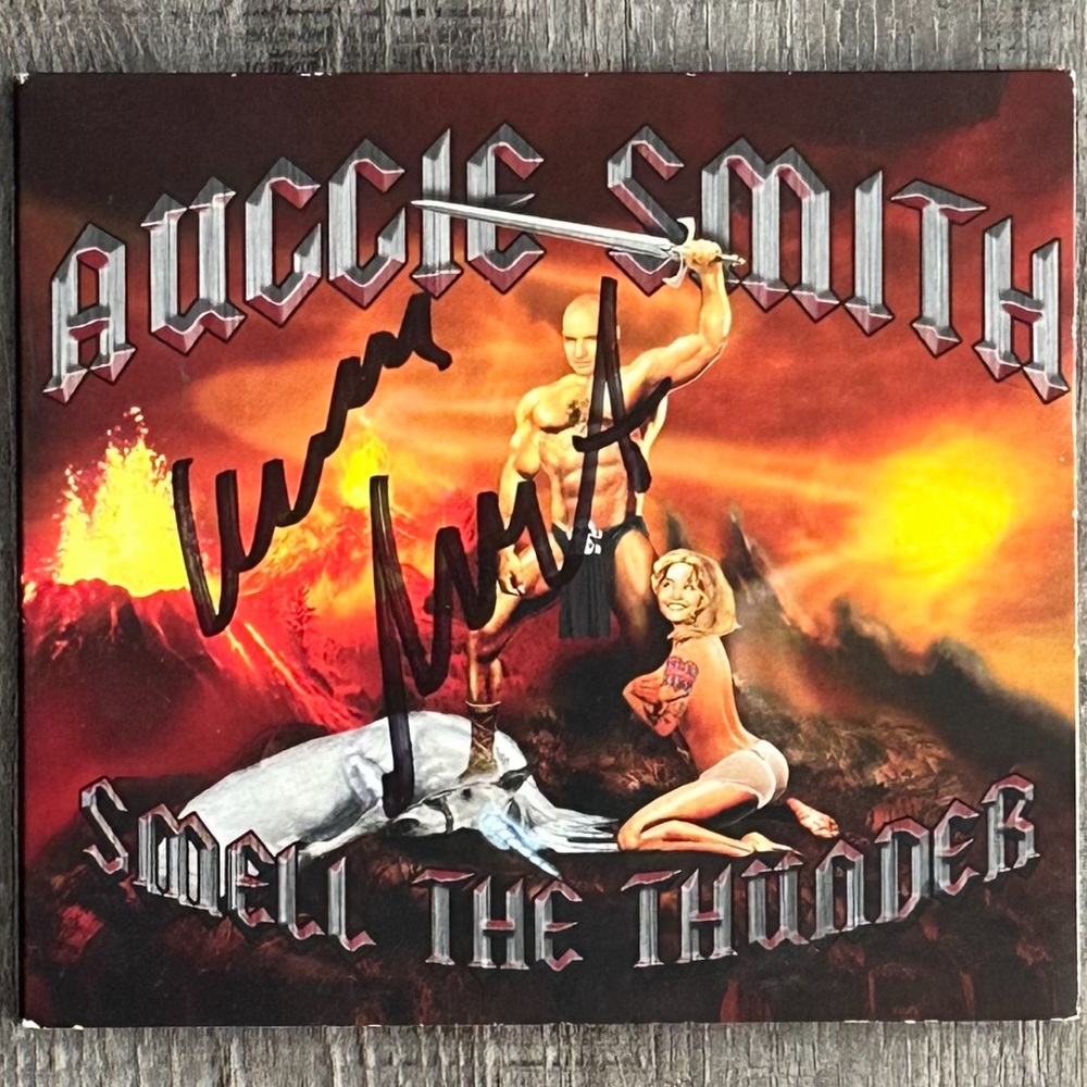💞 Autographed Auggie Smith “Smell The Thunder” Stand Up Comedy CD